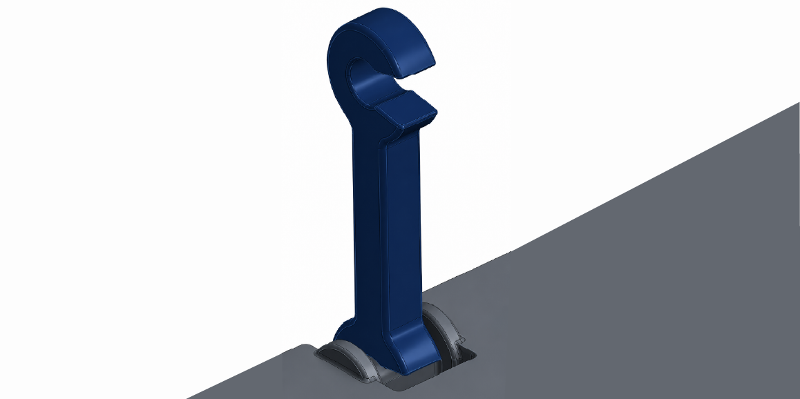 Contact pressure distribution on bolted flange assembly in Ansys Mechanical