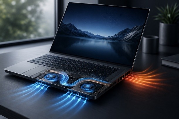 A laptop that doesn't overheat