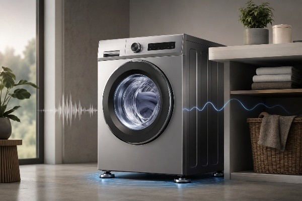A quieter washing machine
