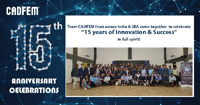 CADFEM India Turns 15